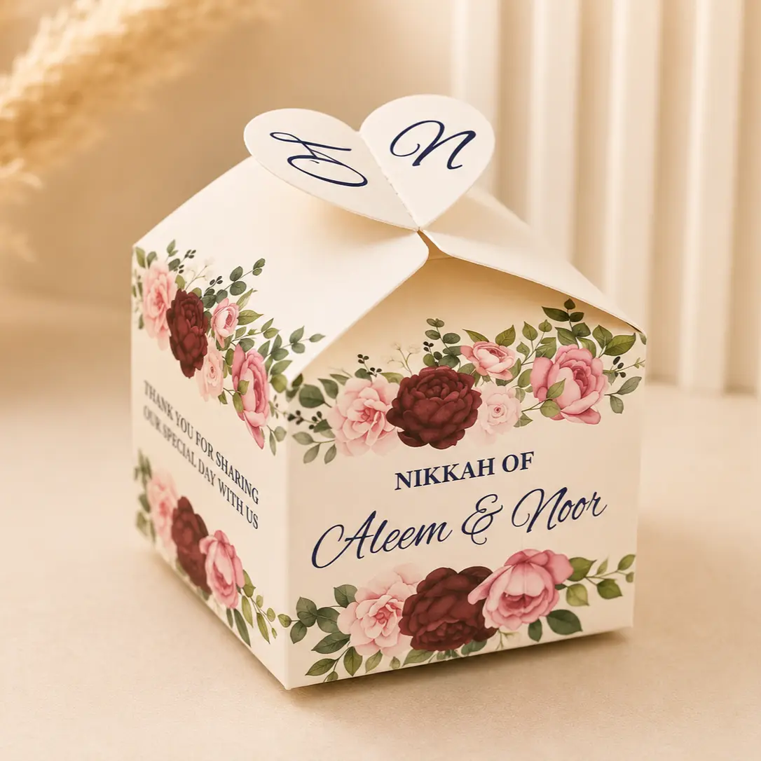 Premium Floral Bid Box