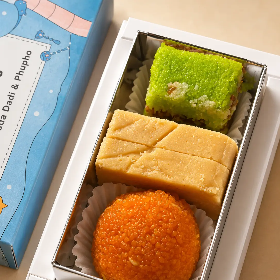 Blue Baby Welcome Sweet Box thumbnail 4