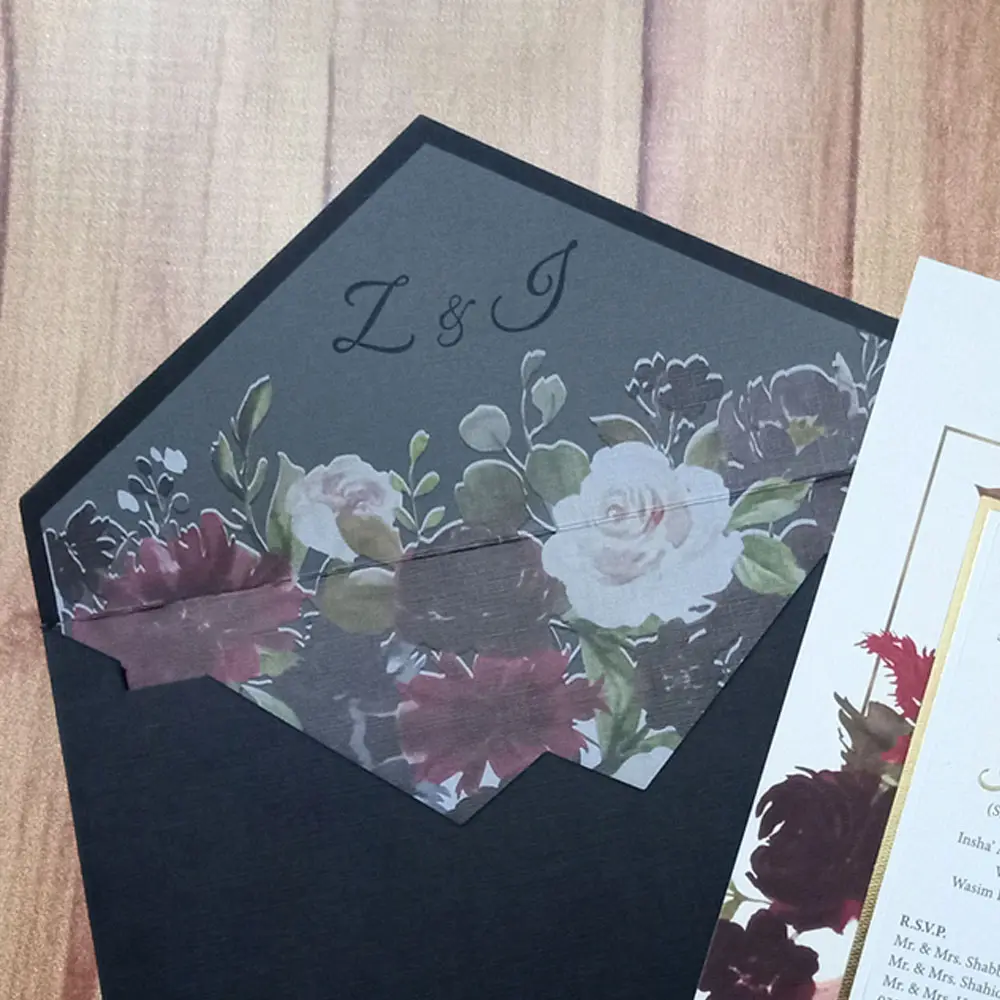 Floral Frame Creative Card thumbnail 2