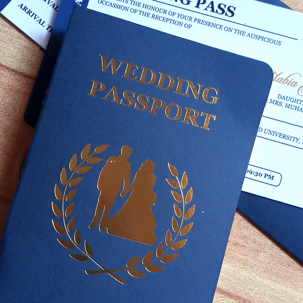 Wedding Passport Creative Card thumbnail 2
